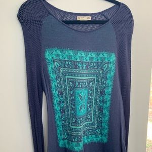 Billabong netted sweater